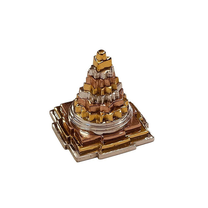 Panchdhatu Shree Yantra - 2.5 Inch in India, US, UK, Australia, Europe