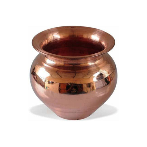 Copper Kalash Lota for Puja patra (3.5 Inch_500ml) Copper Kalash (Height: 3.5 inch, Brown) use for Pooja or Drinking in India, US, UK, Australia, Europe