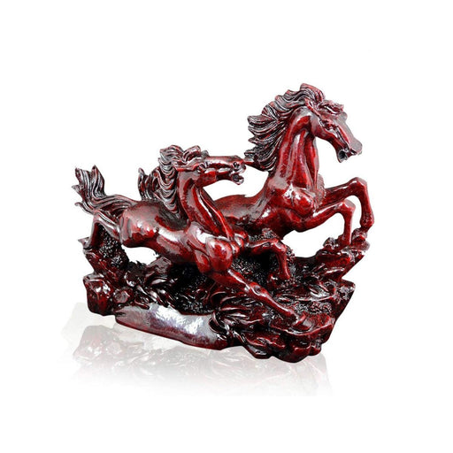 2 Red Porcelain Running Horses in India, US, UK, Australia, Europe