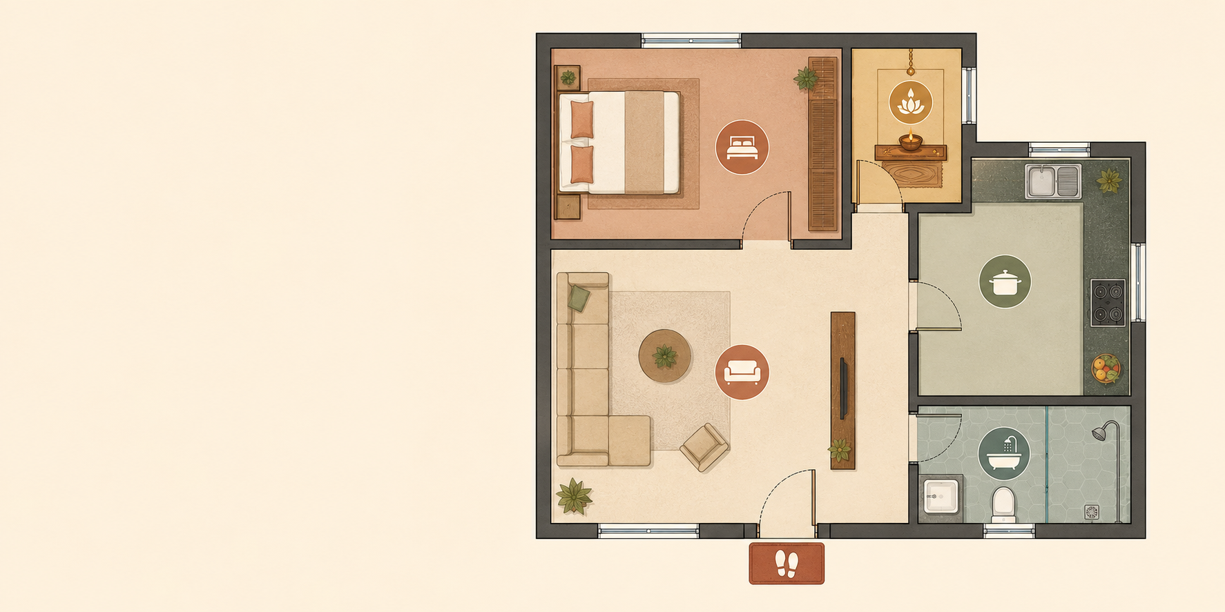 Room-by-Room Vastu Checklist