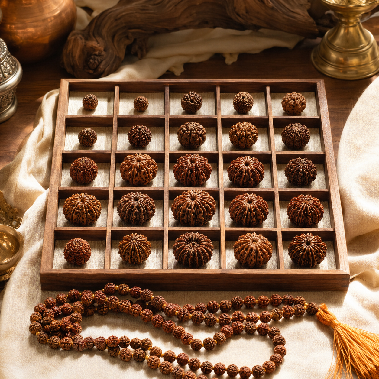 1 to 21 Mukhi Rudraksha