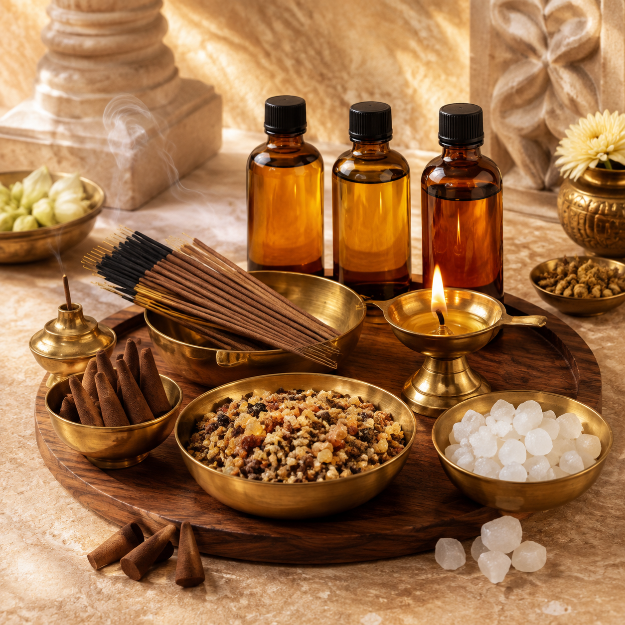 Dhoop, Samagri, Oils