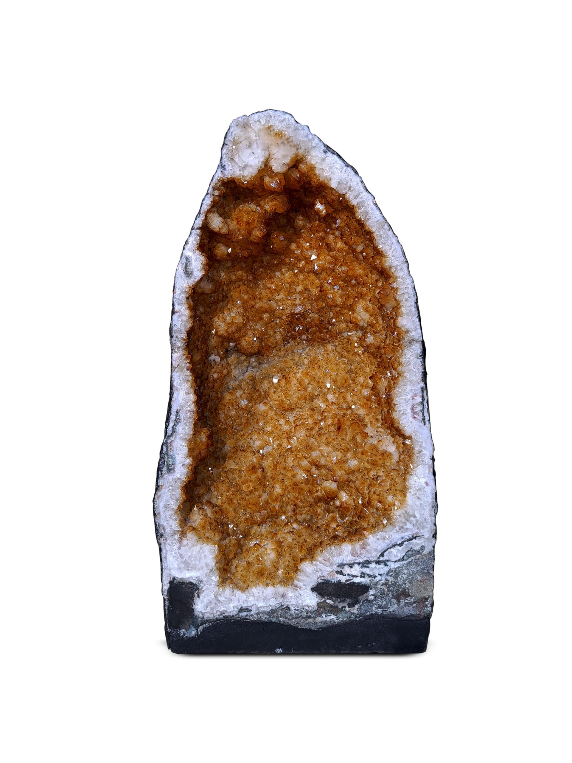 Citrine Standing Geodes, Citrine Cave, Crystal Stone, Meditation, Home Decor in India, US, UK, Australia, Europe