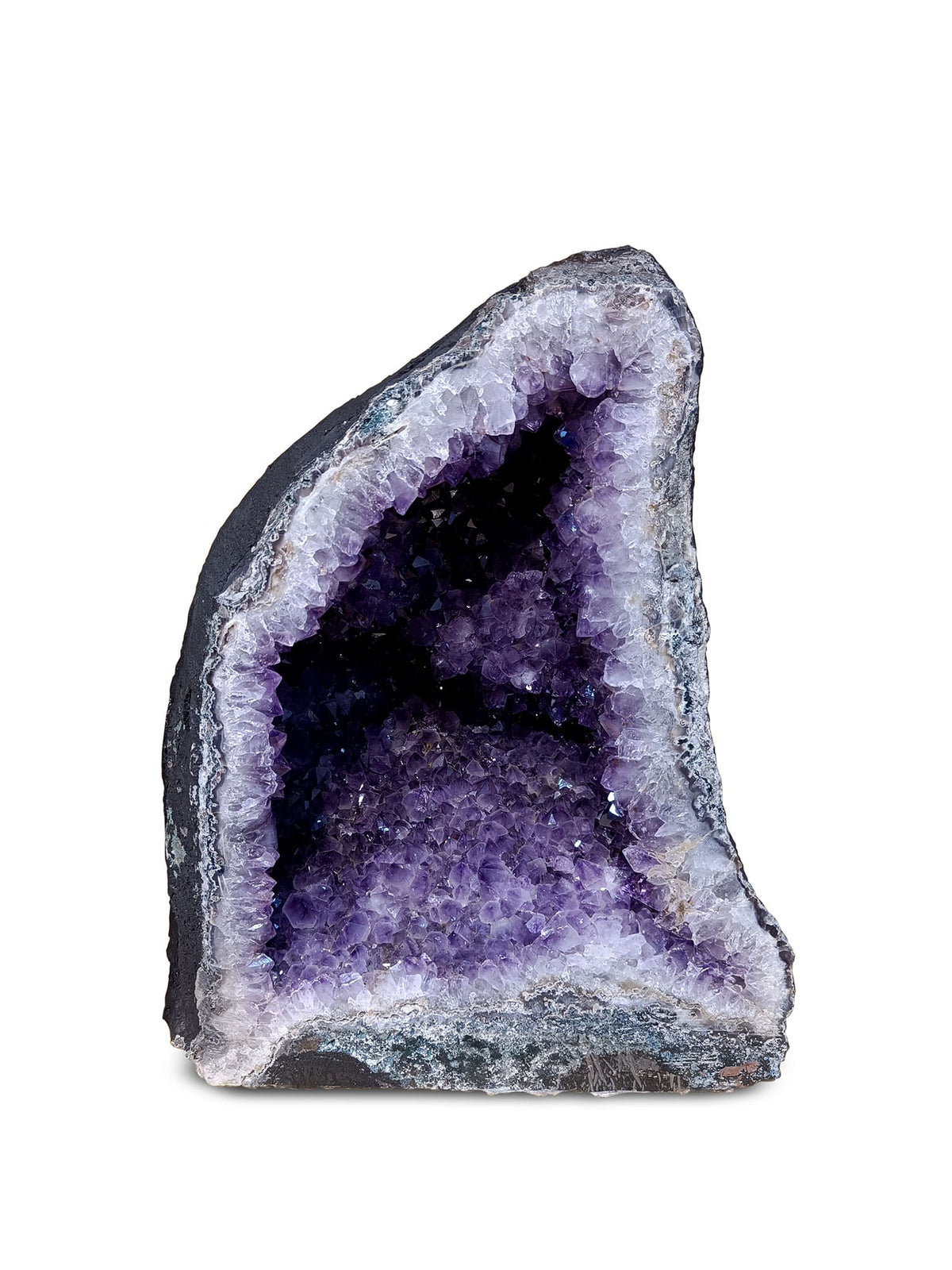 Amethyst Geode with Base Amethyst Cathedral, Amethyst Crystal Cathedral Geode, Crystal Amethyst Church Cathedral Display in India, US, UK, Australia, Europe