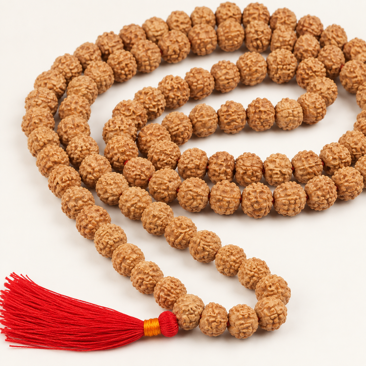 9 Mukhi Java Rudraksha Bead Mala - 108 Beads in India, US, UK, Australia, Europe