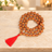 9 Mukhi Rudraksha Mala - 54 Bead inbetween Ganth in India, US, UK, Australia, Europe