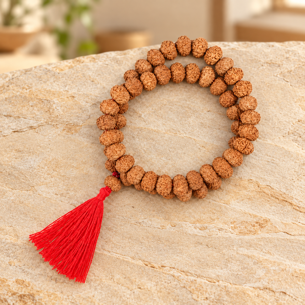 8 Mukhi Rudraksha Mala - 54 Bead in India, US, UK, Australia, Europe