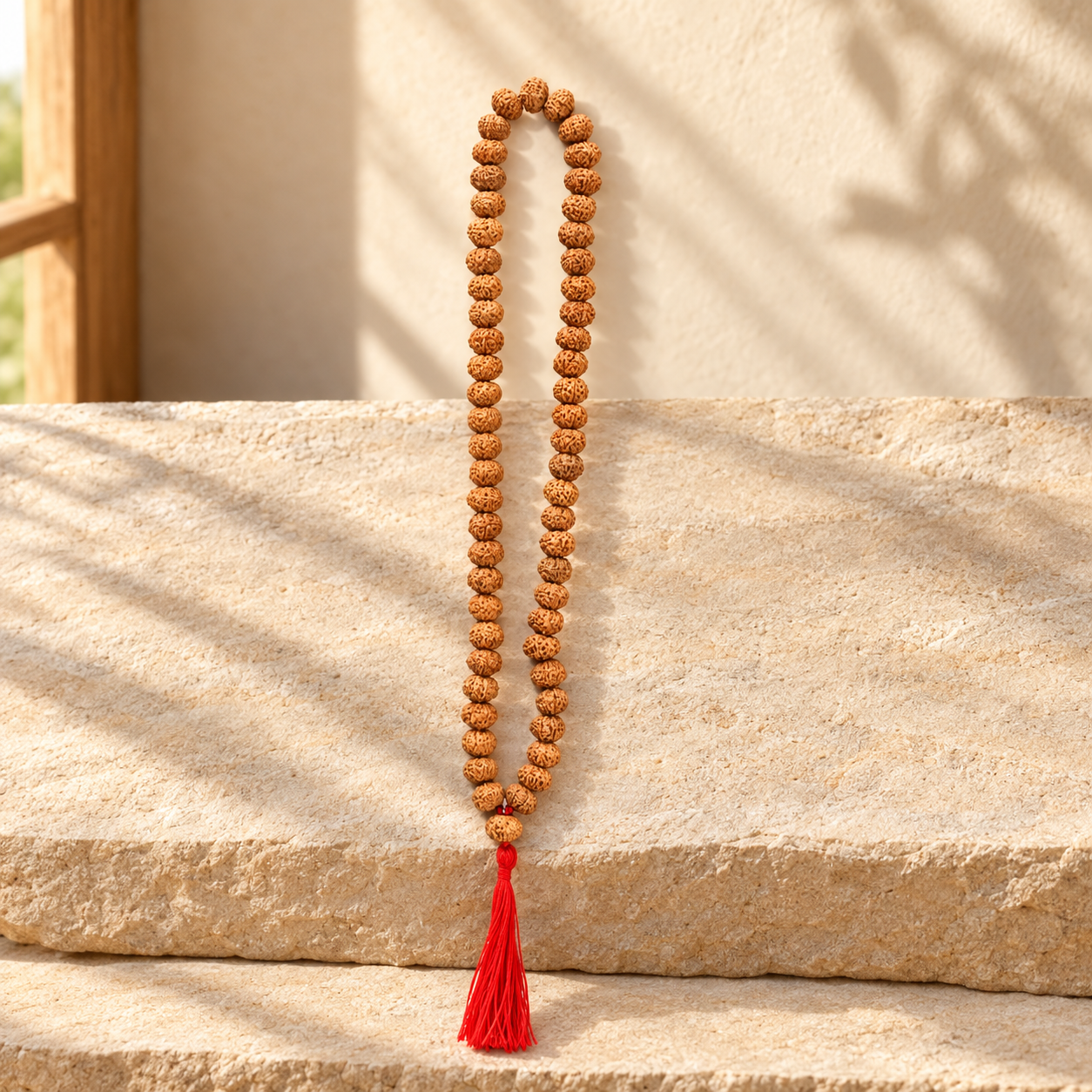 7 Mukhi Rudraksha Mala - 54 Bead in India, US, UK, Australia, Europe