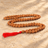 3 Mukhi Java Rudraksha Bead Mala - 108 Beads in India, US, UK, Australia, Europe