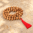 6 Mukhi Rudraksha Mala - 54 + 1 Bead inbetween Ganth in India, US, UK, Australia, Europe