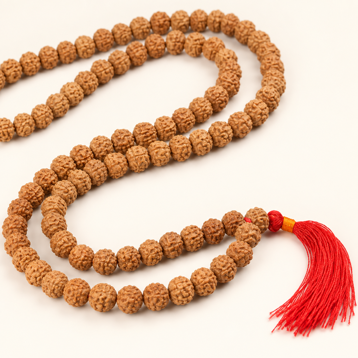 8 Mukhi Java Rudraksha Bead Mala - 108 Beads in India, US, UK, Australia, Europe
