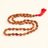 3 Mukhi Rudraksha Mala - 54 Bead inbetween Ganth in India, US, UK, Australia, Europe