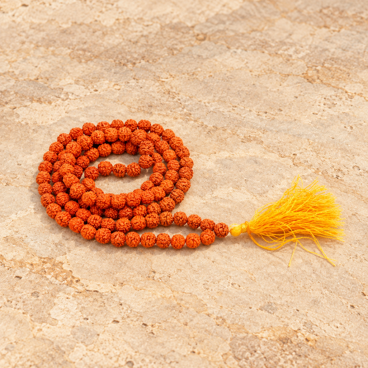 5 Face Panchamukhi Rudraksha Mala - (5 mm Bead) in India, US, UK, Australia, Europe