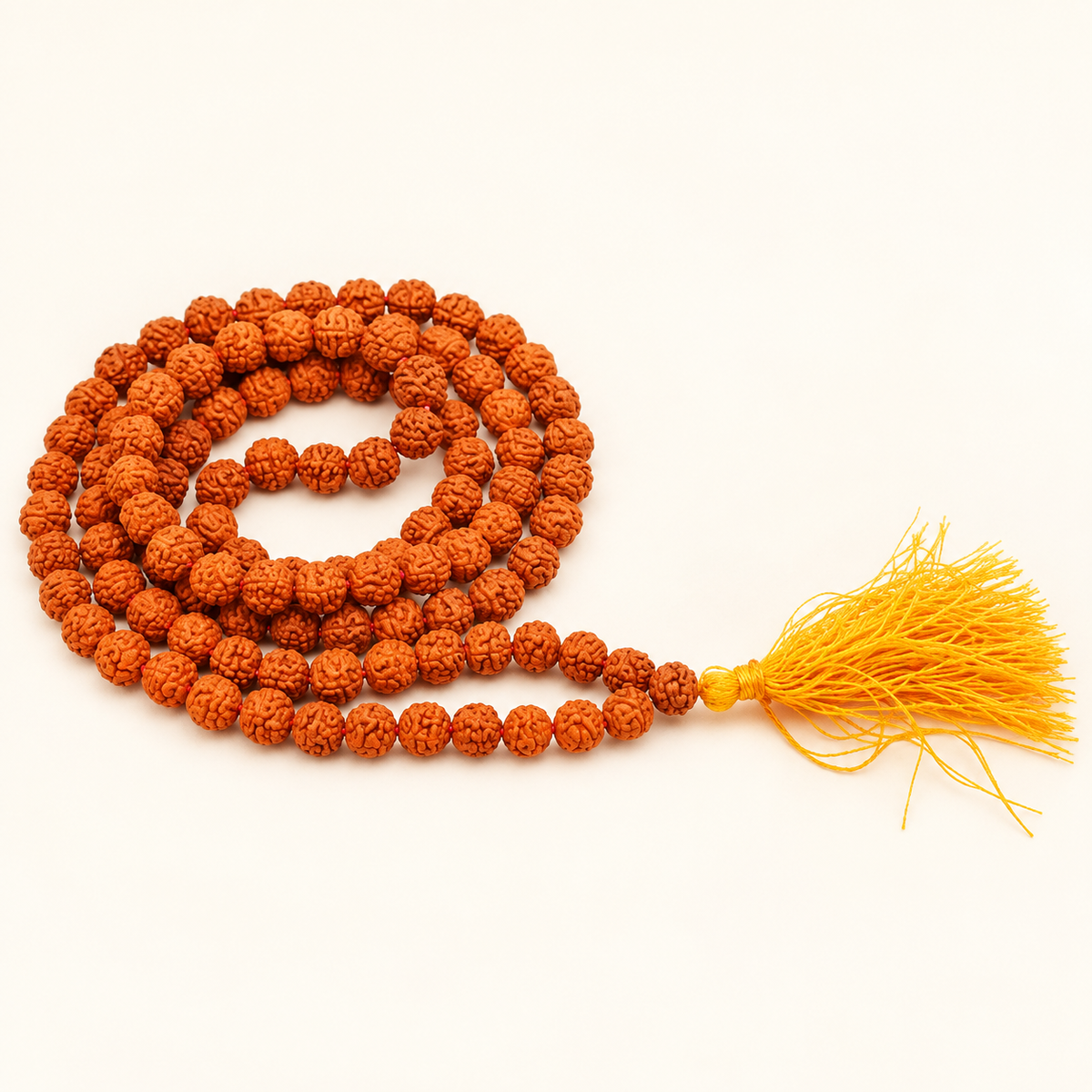 5 Face Panchamukhi Rudraksha Mala - (6 mm Bead) in India, US, UK, Australia, Europe