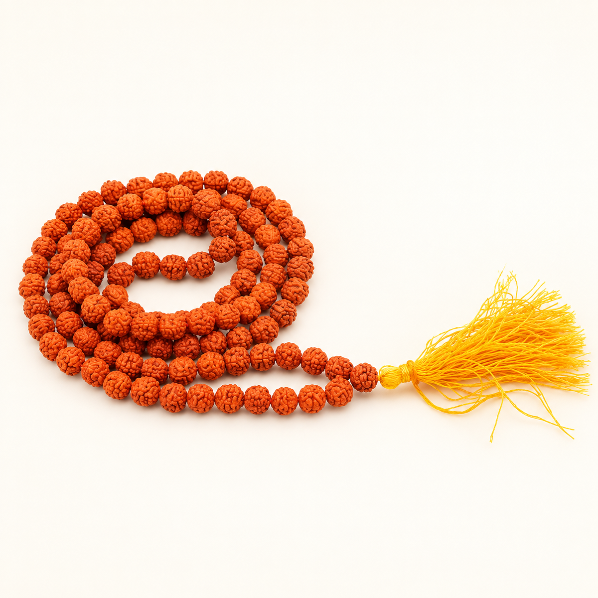 5 Face Panchamukhi Rudraksha Mala - (6 mm Bead) in India, US, UK, Australia, Europe