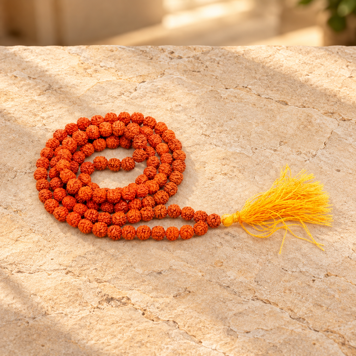 5 Face Panchamukhi Rudraksha Mala - (6 mm Bead) in India, US, UK, Australia, Europe