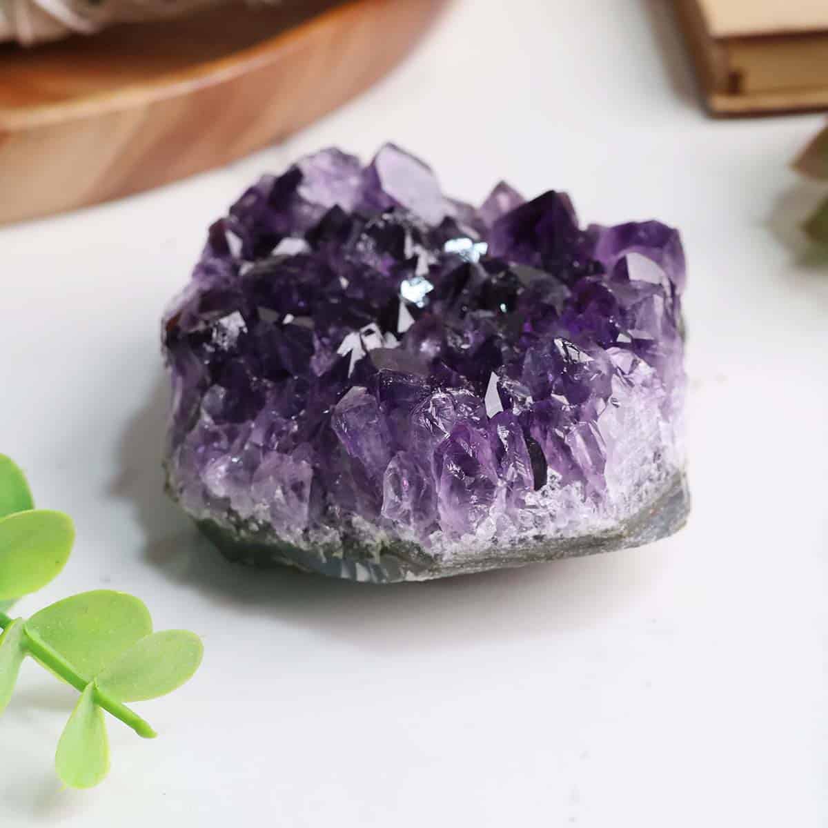 Amethyst Cluster Raw Rough Stone Energized in India, US, UK, Australia, Europe