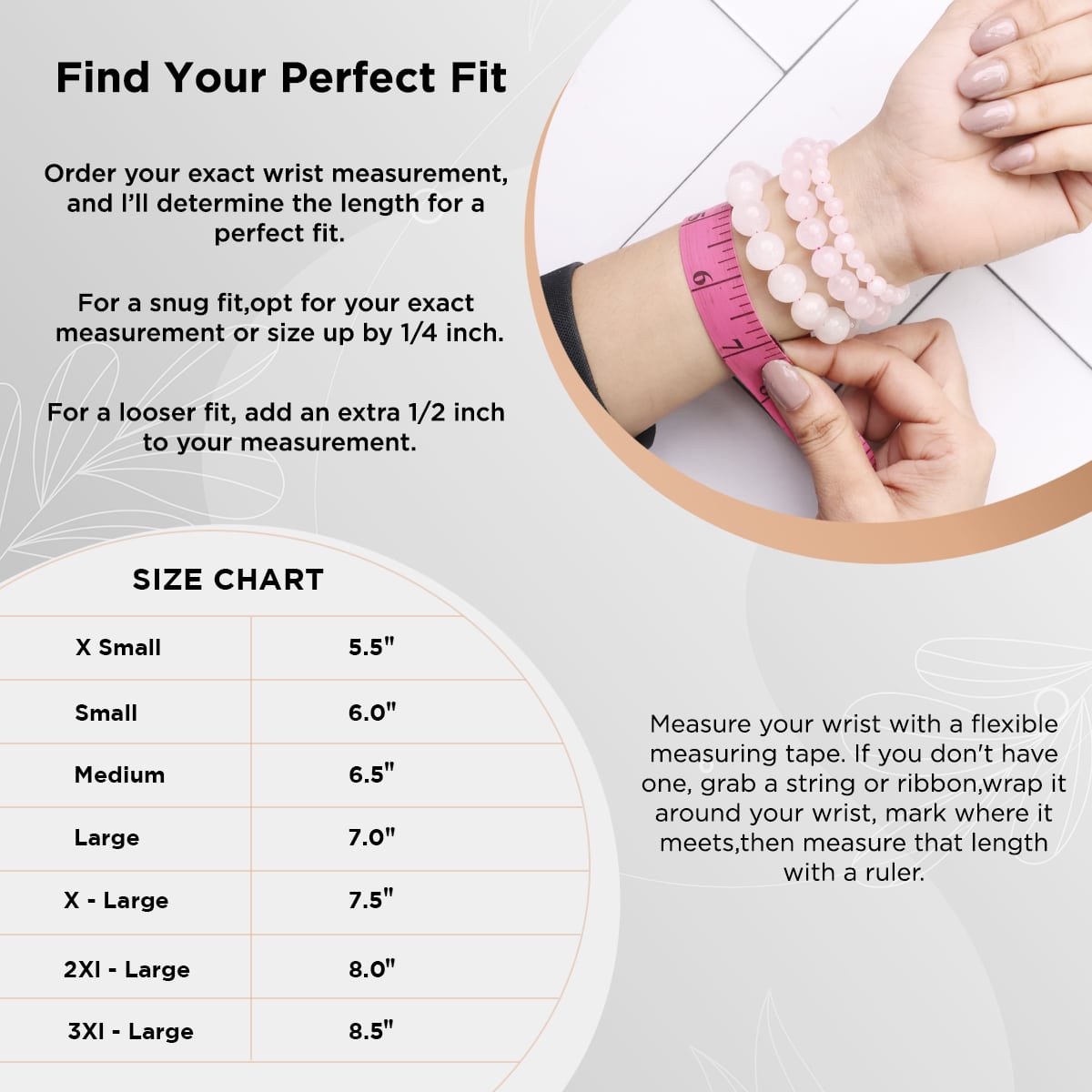 Customized Bracelet for Male Fertility Intention in India, US, UK, Australia, Europe