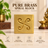 Vastu Remedy Brass Spiral Block for Correcting North-West Directional Imbalances in India, US, UK, Australia, Europe
