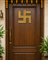 Pure Brass Swastik with Pyramid for Home, Office & Factory in India, US, UK, Australia, Europe
