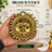 Vastu Remedies Brass Sun face Wall Hanging for Good Luck, Success and Prosperity in India, US, UK, Australia, Europe