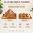 Copper Vastu Pyramid Set for Home Office Temple