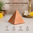 4 Corner Copper Pyramid without hollow - Vastu Products For South East Defects in India, US, UK, Australia, Europe
