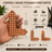 Copper Corner Angle Pyramid Vastu Correction - Multiple Vastu Defects Cures