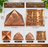 100x Poweful Copper Vastu Pyramid Set – 4 Inch Vastu Remedies for Positive Vastu Energy Vibrations at Home, Office, Factory, Plot in India, US, UK, Australia, Europe
