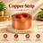 Copper Strip For Vastu Remedy {8 Feet ,25 MM Width , 0.2 MM Thickness} in India, US, UK, Australia, Europe