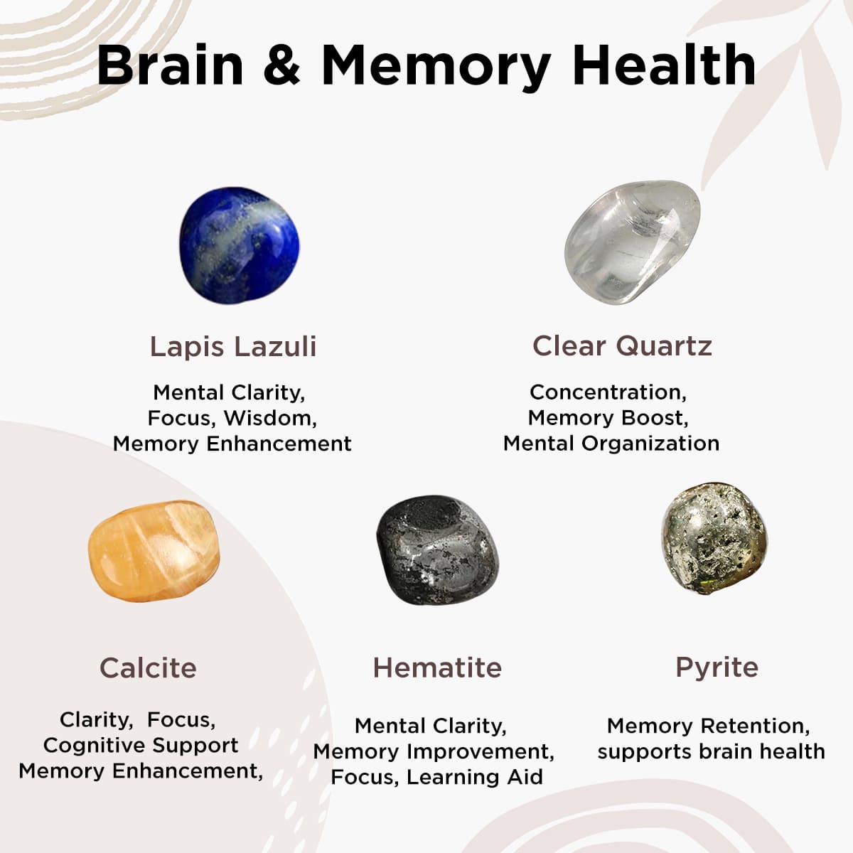 Customized Bracelet for Brain & Memory Health Intention in India, US, UK, Australia, Europe