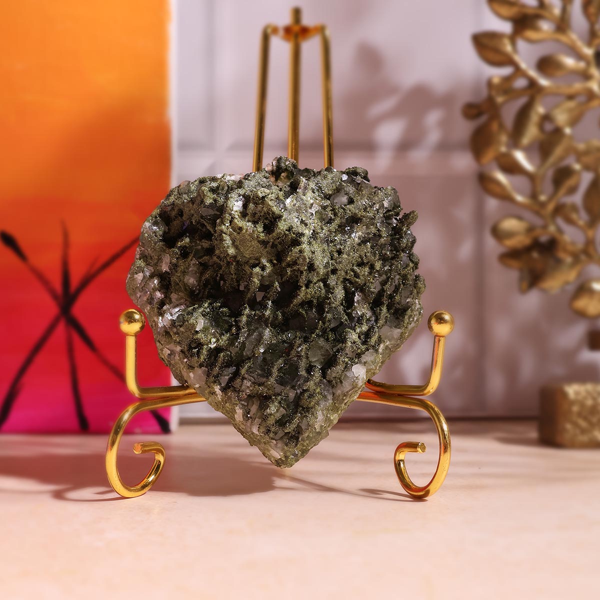 Epidote Cluster - 100-110gm in India, US, UK, Australia, Europe