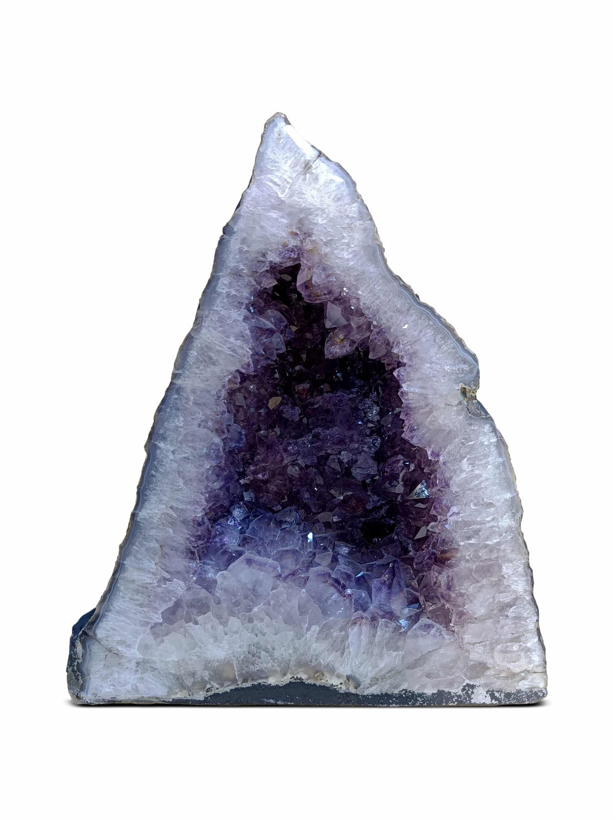 Amethyst Pyramid Shape Big Cave, Amethyst Big Triangle Geode, Amethyst Cluster, Brazilian Amethyst in India, US, UK, Australia, Europe