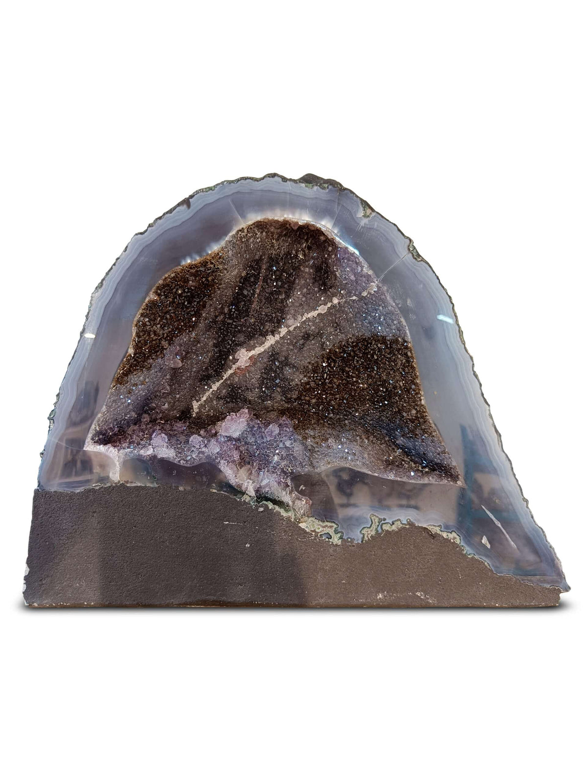 Black Amethyst Quartz Geode, Black Amethyst Crystal Geode Purple Free Standing Quartz, Black Galaxy Amethyst Quartz Crystal Cave Geode in India, US, UK, Australia, Europe