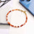 Red Carnelian Bracelet In 4mm Faceted Beads in India, US, UK, Australia, Europe