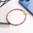 Phosphosiderite Bracelet In 4mm Faceted Beads in India, US, UK, Australia, Europe
