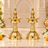 Kerala Brass Oil Lamp for Pooja at Home, Office (Set of - 2) in India, US, UK, Australia, Europe