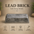 Pure Lead Brick Heavy Vastu Defects for South West Home, Office and Factory in India, US, UK, Australia, Europe