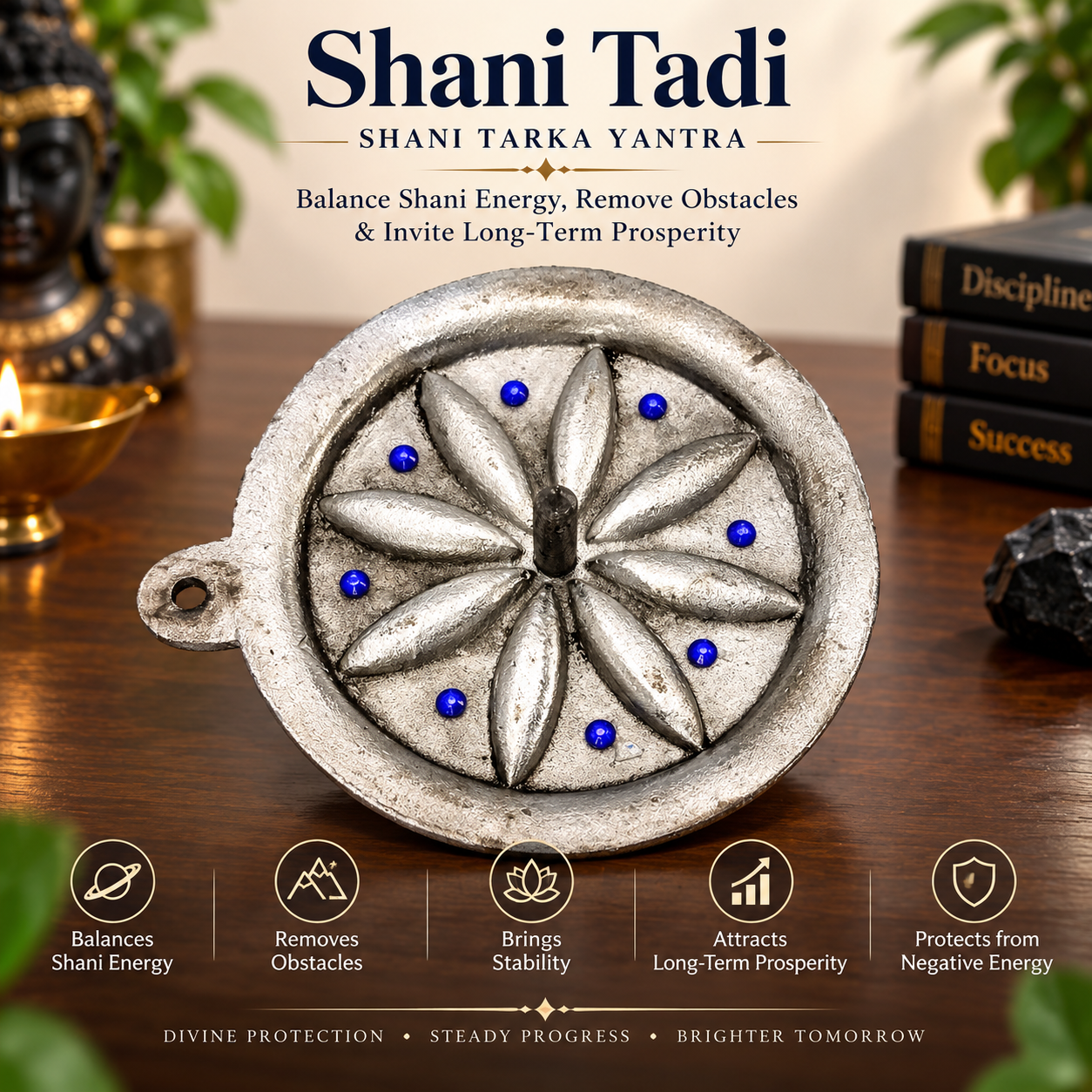 Shani Tarka (Lead Helix) – East Zone Vastu Correction Piece in India, US, UK, Australia, Europe