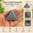 Lead Pyramid Vastu Remedies for South West at Home, Office, Factory Areas - 2 Inch in India, US, UK, Australia, Europe