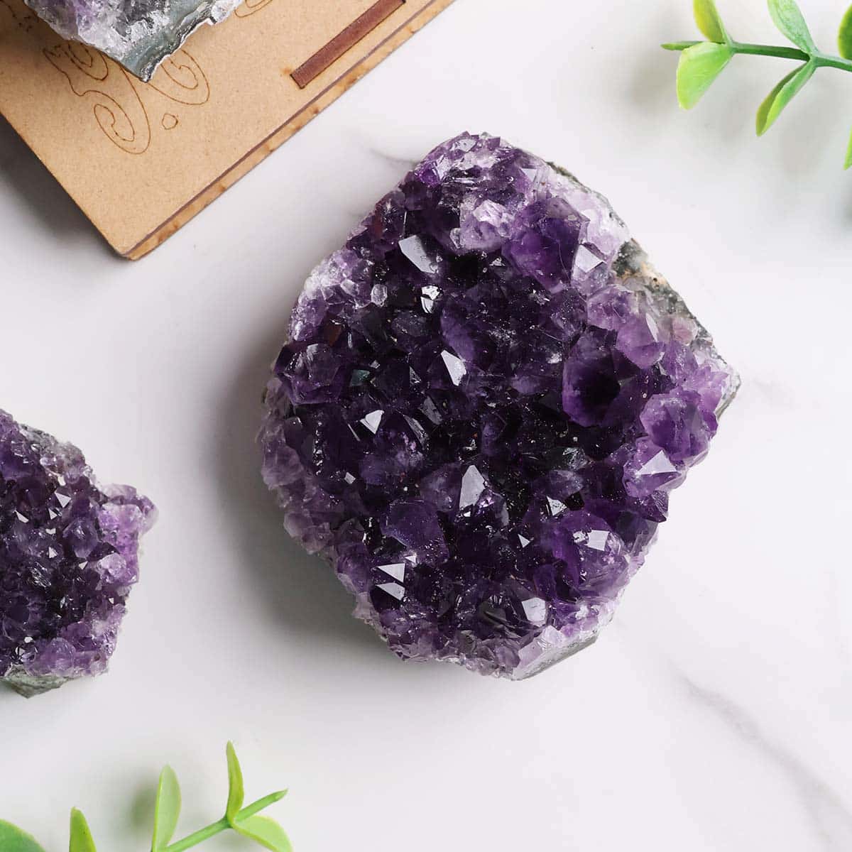 Amethyst Cluster Raw Rough Stone Energized in India, US, UK, Australia, Europe
