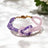 Rose Quartz & Amethyst Faceted Knot Bracelet 4mm in India, US, UK, Australia, Europe
