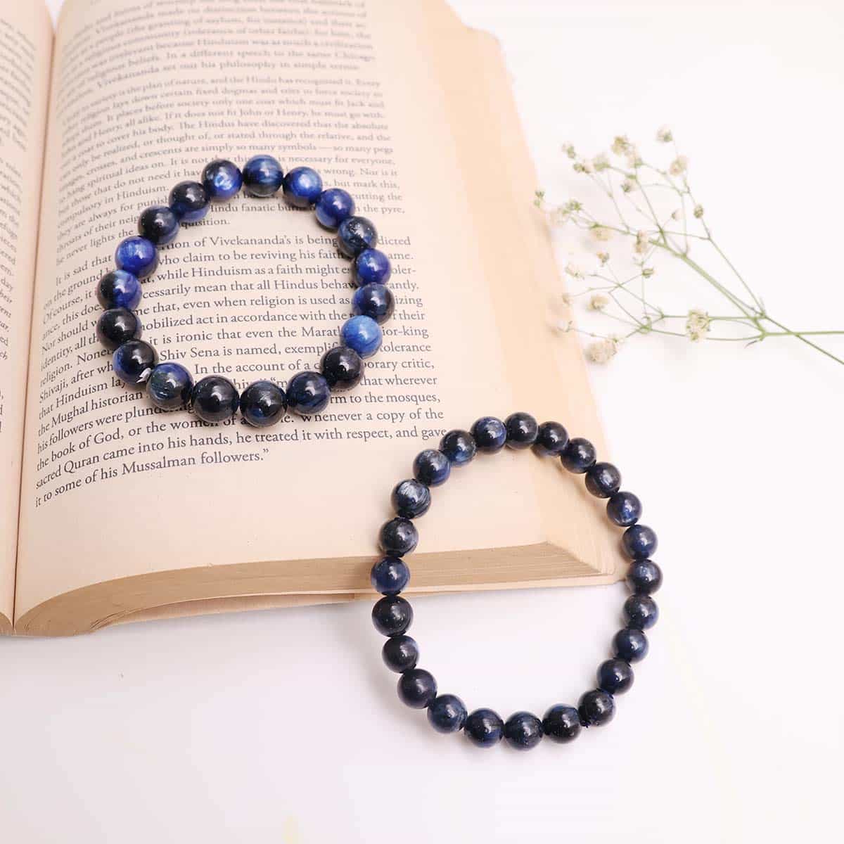 Blue Kyanite Bracelet in India, US, UK, Australia, Europe
