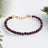 Garnet Bracelet In 4mm Beads Faceted in India, US, UK, Australia, Europe