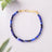 Lapis Lazuli Bracelet In 4mm Faceted Beads in India, US, UK, Australia, Europe