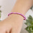 Phosphosiderite Bracelet In 4mm Faceted Beads in India, US, UK, Australia, Europe