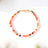 Red Carnelian Bracelet In 4mm Faceted Beads in India, US, UK, Australia, Europe