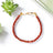 Red Jasper Bracelet In 4mm Faceted Beads in India, US, UK, Australia, Europe