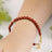 Red Jasper Bracelet In 4mm Faceted Beads in India, US, UK, Australia, Europe