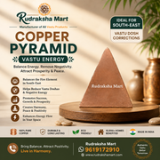 Copper Pyramid Vastu Energy for South East Vastu Dosh Defects- Triangle Shape in India, US, UK, Australia, Europe